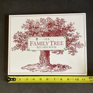 Our Family Tree Record Book - Design and Text Mason Linklater - 1997